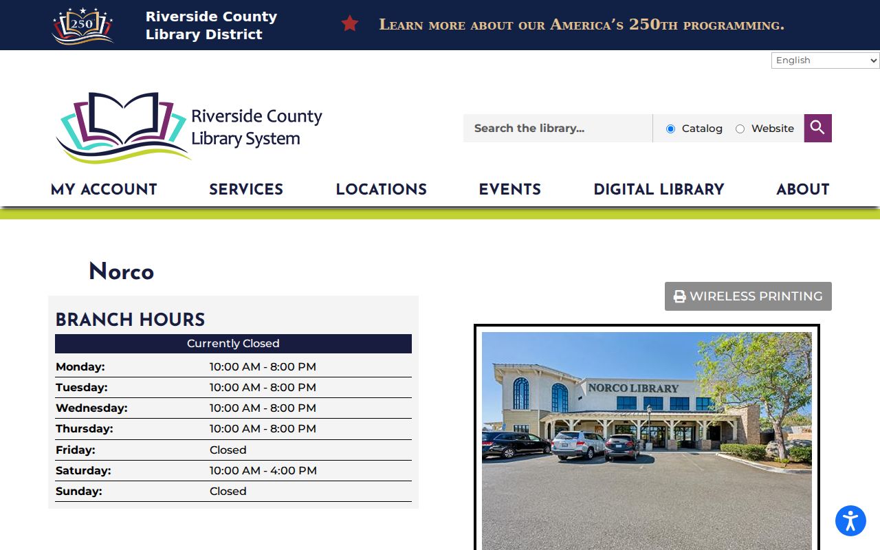 Norco residents directory Norco Library local history access