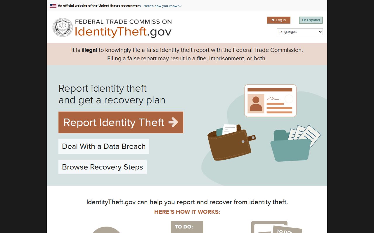 Identity theft recovery resource for a Norco neighbor safety concern